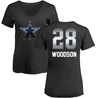 Darren Woodson Women's Dallas Cowboys Midnight Mascot T-Shirt - Black