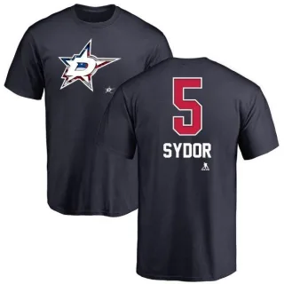 Darryl Sydor Dallas Stars Name and Number Banner Wave T-Shirt - Navy