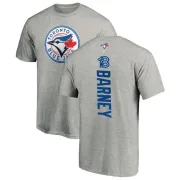 Darwin Barney Toronto Blue Jays Backer T-Shirt - Ash