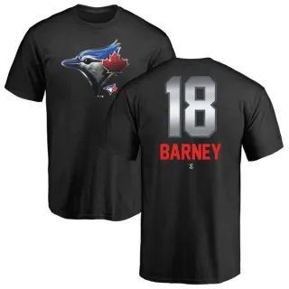 Darwin Barney Toronto Blue Jays Midnight Mascot T-Shirt - Black