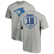 Darwin Barney Toronto Blue Jays RBI T-Shirt - Heathered Gray