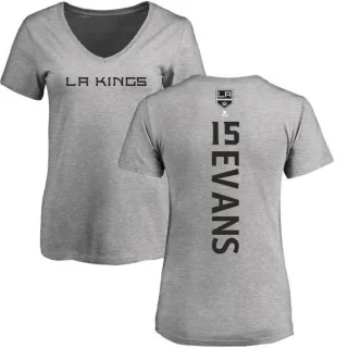 Daryl Evans Women's Los Angeles Kings Backer T-Shirt - Ash