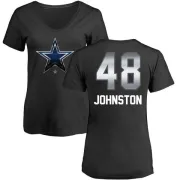 Daryl Johnston Women's Dallas Cowboys Midnight Mascot T-Shirt - Black