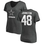 Daryl Johnston Women's Dallas Cowboys One Color T-Shirt - Ash