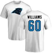 Daryl Williams Carolina Panthers Name & Number Logo T-Shirt - White