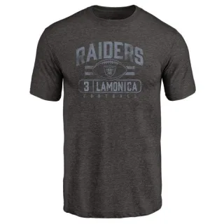 Daryle Lamonica Oakland Raiders Flanker Tri-Blend T-Shirt - Black