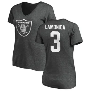 Daryle Lamonica Women's Oakland Raiders One Color T-Shirt - Ash