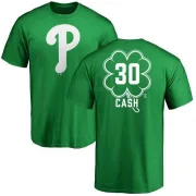 Dave Cash Philadelphia Phillies Dubliner Name & Number T-Shirt - Kelly Green