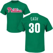 Dave Cash Philadelphia Phillies St. Patrick's Day Name & Number T-Shirt - Green