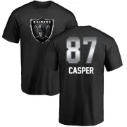 Dave Casper Oakland Raiders Midnight Mascot T-Shirt - Black