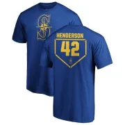 Dave Henderson Seattle Mariners RBI T-Shirt - Royal