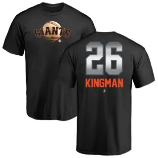 Dave Kingman San Francisco Giants Midnight Mascot T-Shirt - Black