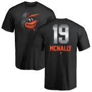 Dave Mcnally Baltimore Orioles Midnight Mascot T-Shirt - Black