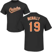 Dave Mcnally Baltimore Orioles Name & Number T-Shirt - Black