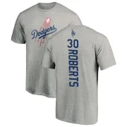 Dave Roberts Los Angeles Dodgers Backer T-Shirt - Ash