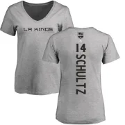 Dave Schultz Women's Los Angeles Kings Backer T-Shirt - Ash