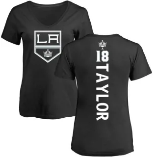 Dave Taylor Women's Los Angeles Kings Backer T-Shirt - Black