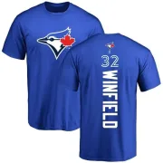 Dave Winfield Toronto Blue Jays Backer T-Shirt - Royal