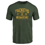 David Bakhtiari Green Bay Packers Flanker Tri-Blend T-Shirt - Green