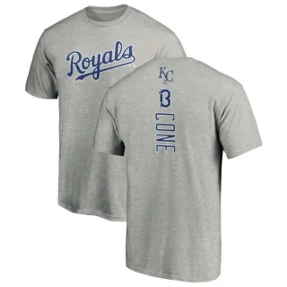 David Cone Kansas City Royals Backer T-Shirt - Ash