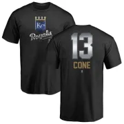 David Cone Kansas City Royals Midnight Mascot T-Shirt - Black