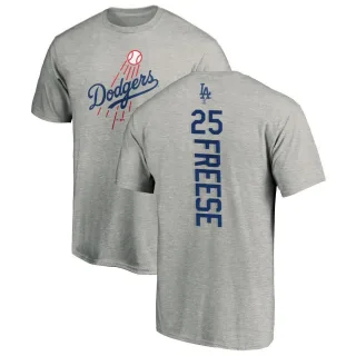 David Freese Los Angeles Dodgers Backer T-Shirt - Ash