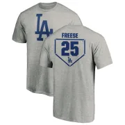 David Freese Los Angeles Dodgers RBI T-Shirt - Heathered Gray