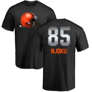 David Njoku Cleveland Browns Midnight Mascot T-Shirt - Black