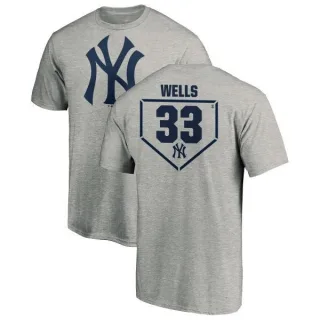 David Wells New York Yankees RBI T-Shirt - Heathered Gray