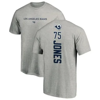 Deacon Jones Los Angeles Rams Backer T-Shirt - Ash