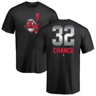 Dean Chance Cleveland Indians Midnight Mascot T-Shirt - Black