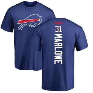 Dean Marlowe Buffalo Bills Backer T-Shirt - Royal