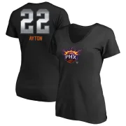 Deandre Ayton Women's Phoenix Suns Black Midnight Mascot T-Shirt