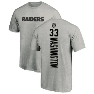 DeAndre Washington Oakland Raiders Backer T-Shirt - Ash