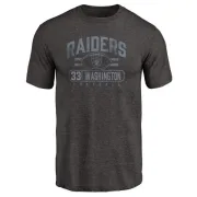 DeAndre Washington Oakland Raiders Flanker Tri-Blend T-Shirt - Black