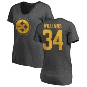 DeAngelo Williams Women's Pittsburgh Steelers One Color T-Shirt - Ash