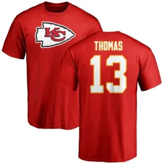 De'Anthony Thomas Kansas City Chiefs Name & Number Logo T-Shirt - Red