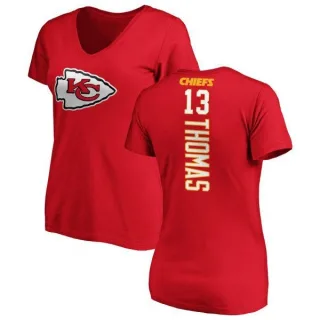 De'Anthony Thomas Women's Kansas City Chiefs Backer Slim Fit T-Shirt - Red