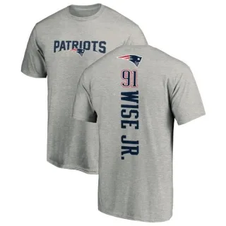 Deatrich Wise Jr. New England Patriots Backer T-Shirt - Ash