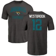 Dede Westbrook Jacksonville Jaguars Black Distressed Name & Number Tri-Blend T-Shirt