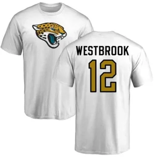 Dede Westbrook Jacksonville Jaguars Name & Number Logo T-Shirt - White