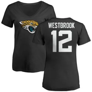 Dede Westbrook Women's Jacksonville Jaguars Name & Number Logo Slim Fit T-Shirt - Black