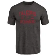 Deion Sanders Atlanta Falcons Flanker Tri-Blend T-Shirt - Black