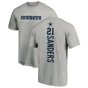 Deion Sanders Dallas Cowboys Backer T-Shirt - Ash