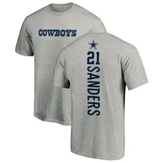 Deion Sanders Dallas Cowboys Backer T-Shirt - Ash