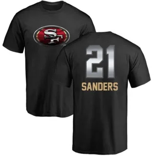 Deion Sanders San Francisco 49ers Midnight Mascot T-Shirt - Black