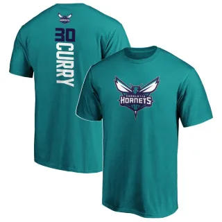 Dell Curry Charlotte Hornets Teal Backer T-Shirt