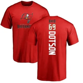 Demar Dotson Tampa Bay Buccaneers Backer T-Shirt - Red