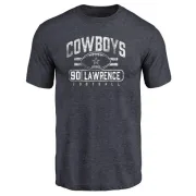 Demarcus Lawrence Dallas Cowboys Flanker Tri-Blend T-Shirt - Navy