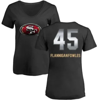 Demetrius Flannigan-Fowles Women's San Francisco 49ers Midnight Mascot T-Shirt - Black